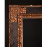 Early 20th Century English School. A Gilt and Painted Composition Plate Frame, rebate 60" x 40" (