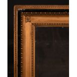 19th Century English School. A Gilt Composition Frame with black painted outer edge, rebate 35" x