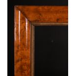 19th Century English School. A Maple Frame, with a gilt slip, rebate 22" x 16.75" (55.8 x 42.5cm)