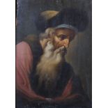 18th Century Dutch School, Study of a Scribe, Oil on Panel, 10.75 x 7.75” (27.4 x 19.6cm) and two