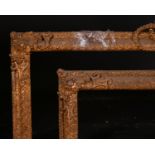 19th Century English School. A Gilt Composition Frame with a roped garland, rebate 35" x 28.25" (