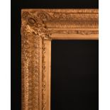 19th Century English School. A Gilt Composition Frame with swept corners, rebate 24" x 20" (61 x