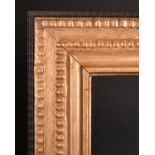 20th Century English School. A Gilt Composition Frame with black outer edge, rebate 13.25" x 9.5" (