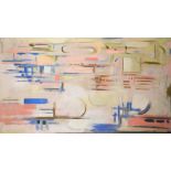 Guy Lindsay Reddon (1919-2006) British. Untitled, Oil on Canvas, Unframed, 39.5" x 71” (100.3 x
