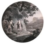 After Robert Smirke (1752-1845) British. “Morning”, Engraving, Shaped, Unframed, 12.5” x 10.75” (