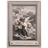 After Jean-Michel Moreau (1741-1814) French. “The Rape of Proserpine”, Engraving, Unframed, 6.75”