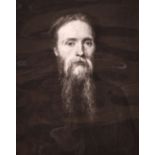 George Frederick Watts (1817-1904) British. ‘Sir Edward Burne-Jones’, Photogravure, Mounted,