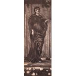 After Edward Coley Burne-Jones (1833-1898) British. ‘Autumn and Winter’, Photogravures, Mounted as