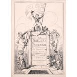 After George Cruikshank (1792-1878) British. “The Sailor’s Progress”, Print, Unframed, 7.25” x 4.75”