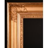 19th Century French School. A Gilt Composition Empire Frame, rebate 31” x 27” (78.7 x 68.5cm)