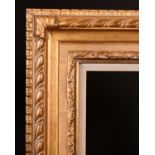 20th Century English School. A Gilt Composition Frame with a fabric slip, rebate 15.75" x 15" (40