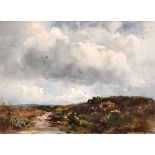 Wycliffe Eggington (1875-1951) British. “Dartmoor, Devon”, Watercolour, Signed, and Inscribed on a