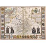 After John Speed (1552-1629) British. “Cambridgshire”, Map, 15” x 20.5” (38 x 52cm)