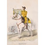 20th Century English School. “Royal Horse Guards”, Print, Inscribed, 11.75” x 8.5” (29.8 x 21cm) and