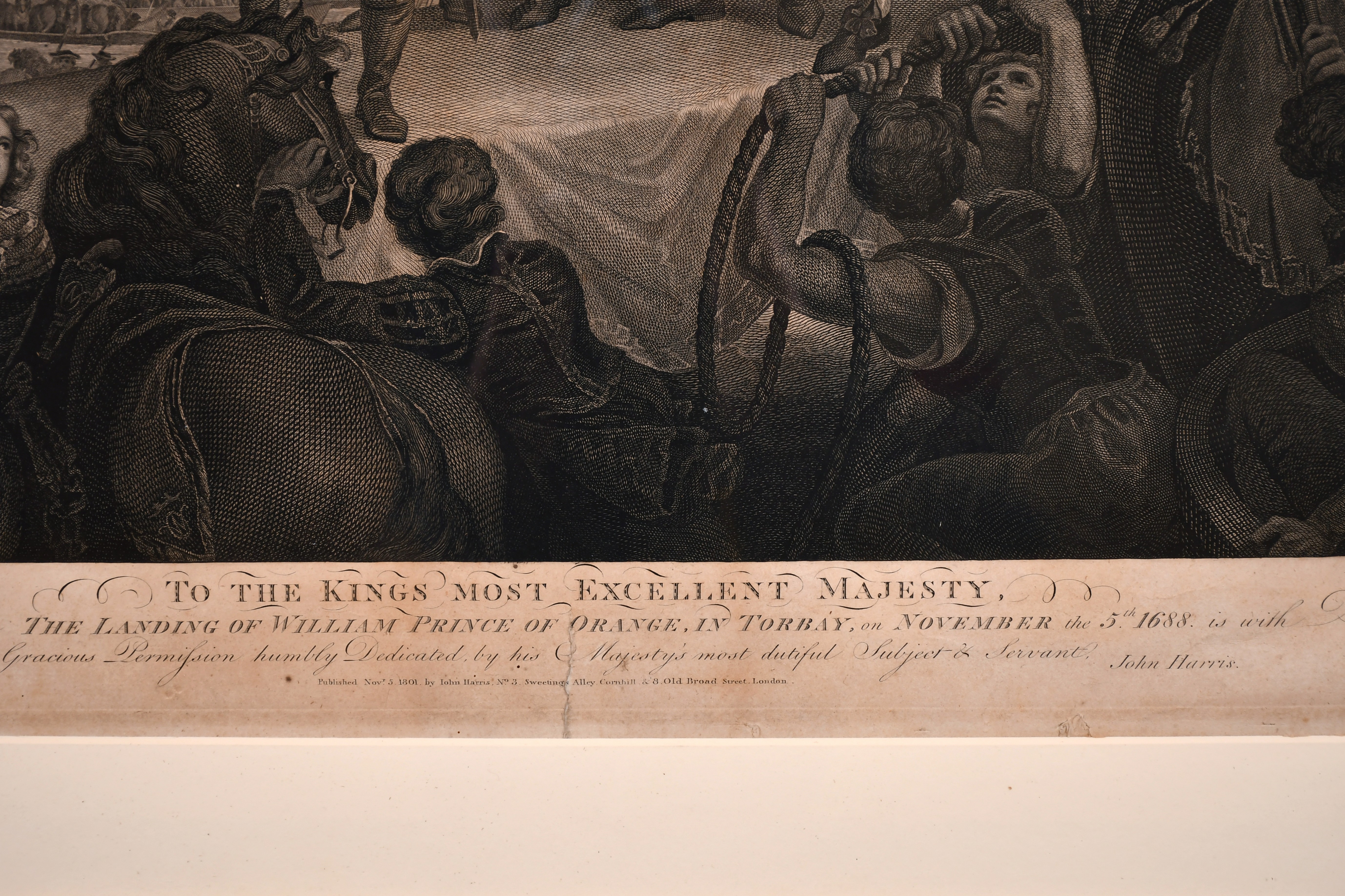 James Northcote (1746-1831) British. “To the Kings Most Excellent Majesty”, Engraved by James Parker - Image 3 of 4
