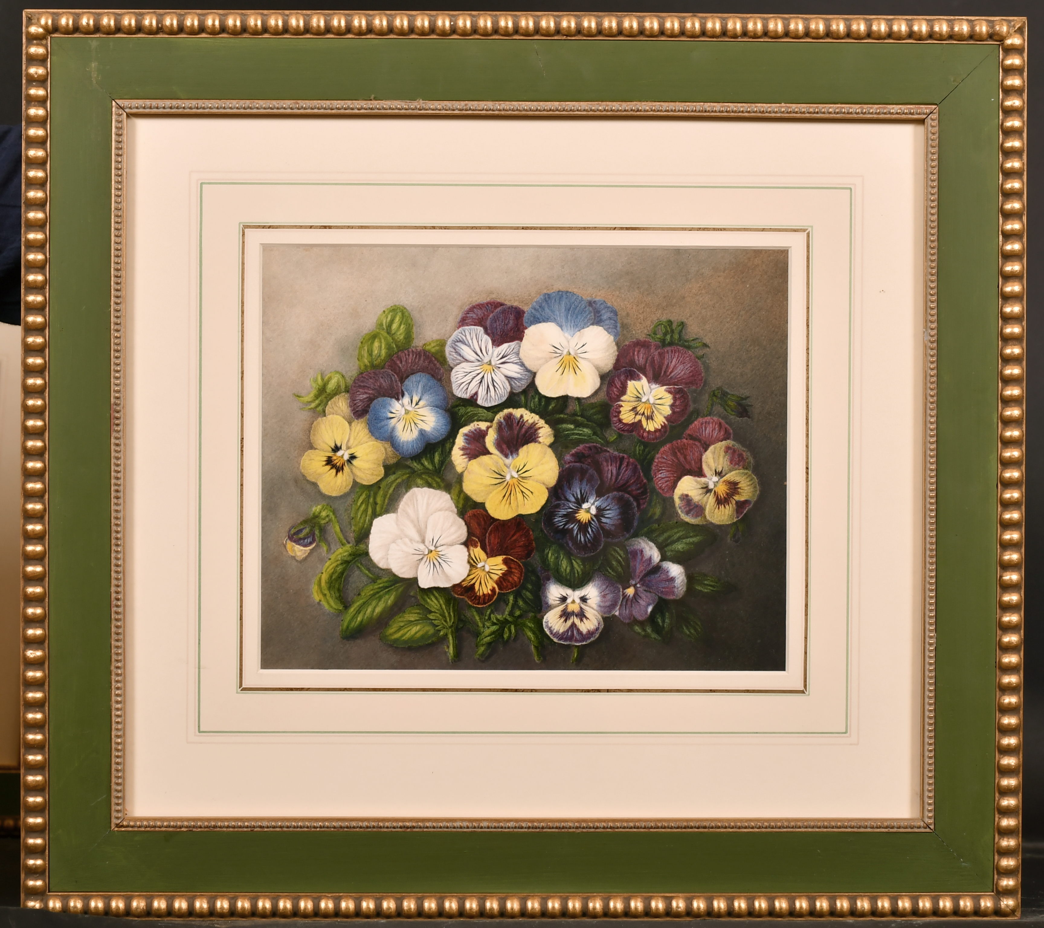 19th Century English School. Still Life of Flowers in an Urn, Watercolour, 8.5” x 11.5” (21.5 x - Image 8 of 9