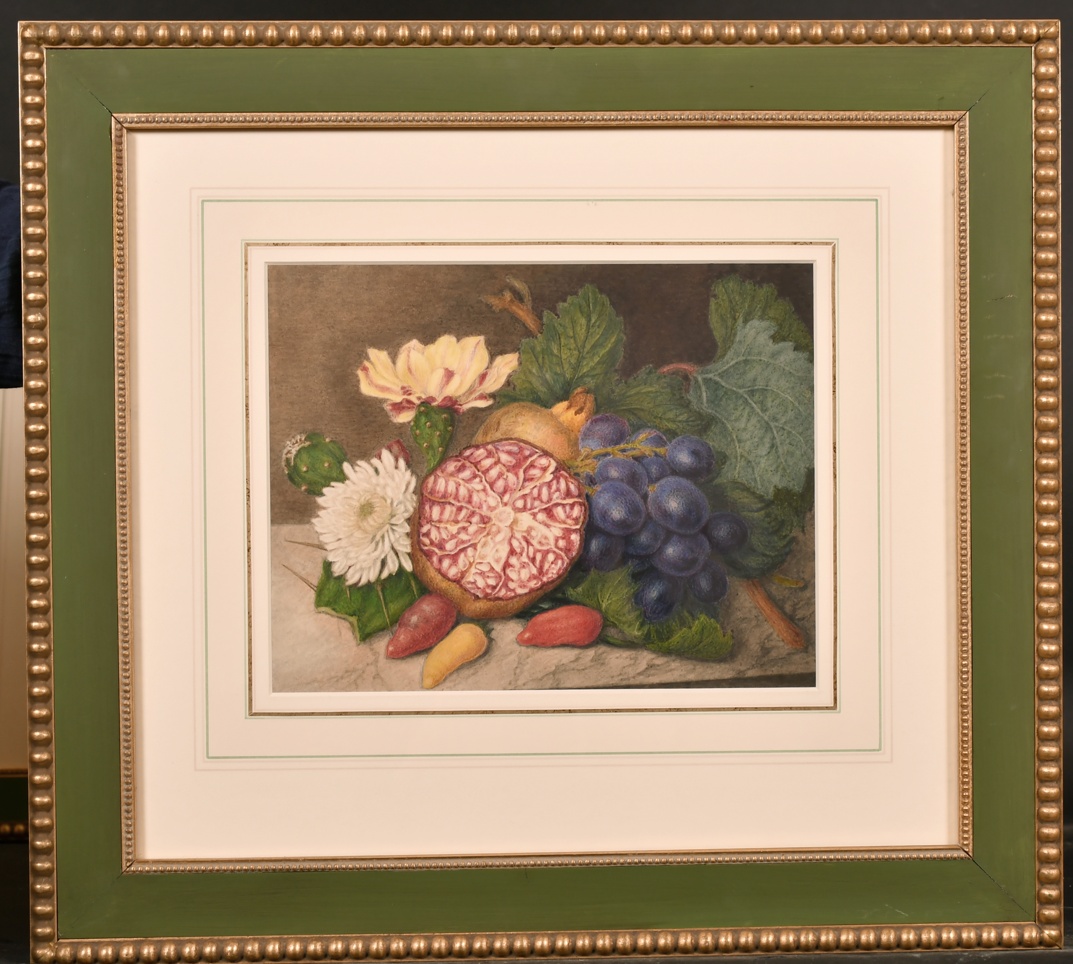 19th Century English School. Still Life of Flowers in an Urn, Watercolour, 8.5” x 11.5” (21.5 x - Image 7 of 9