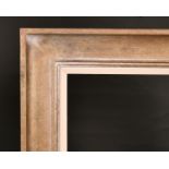20th Century English School. A Gilt and Painted Frame, with a white slip, rebate 48” x 24” (122 x