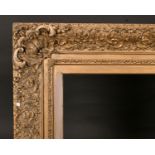 19th Century English School. A Gilt Composition Frame, with swept corners, rebate 44.75” x 30.75” (