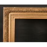 19th Century English School. A Gilt Composition Frame, rebate 50” x 40” (127 x 101.6cm)