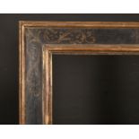 20th Century European School. A Gilt and Black Painted Plate Frame, rebate 31.25” x 24” (79.3 x
