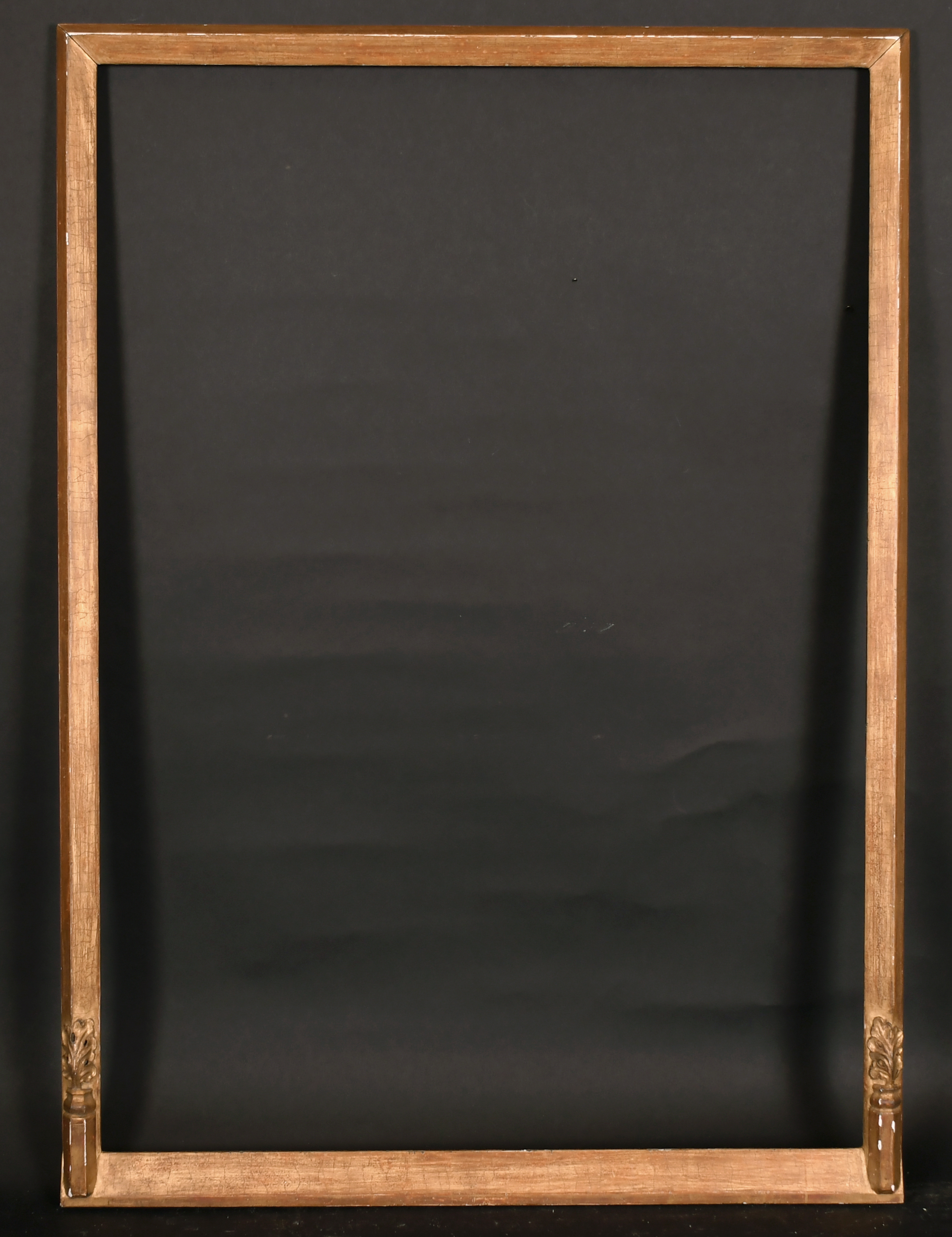 20th Century English School. A Gilt Frame with a Temple base, rebate 34” x 24” (86.3 x 61cm) - Image 2 of 3