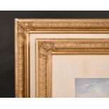 19th Century English School. A Gilt Composition Frame, with inset chromolithograph, rebate 37.25”