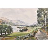 Walter Cecil Horsnell (1911-1997) British. “Loch Voil, Perthshire, Scotland”, Watercolour, Signed,