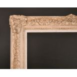 20th Century English School. A Painted Composition Frame, with swept centres and corners, and a