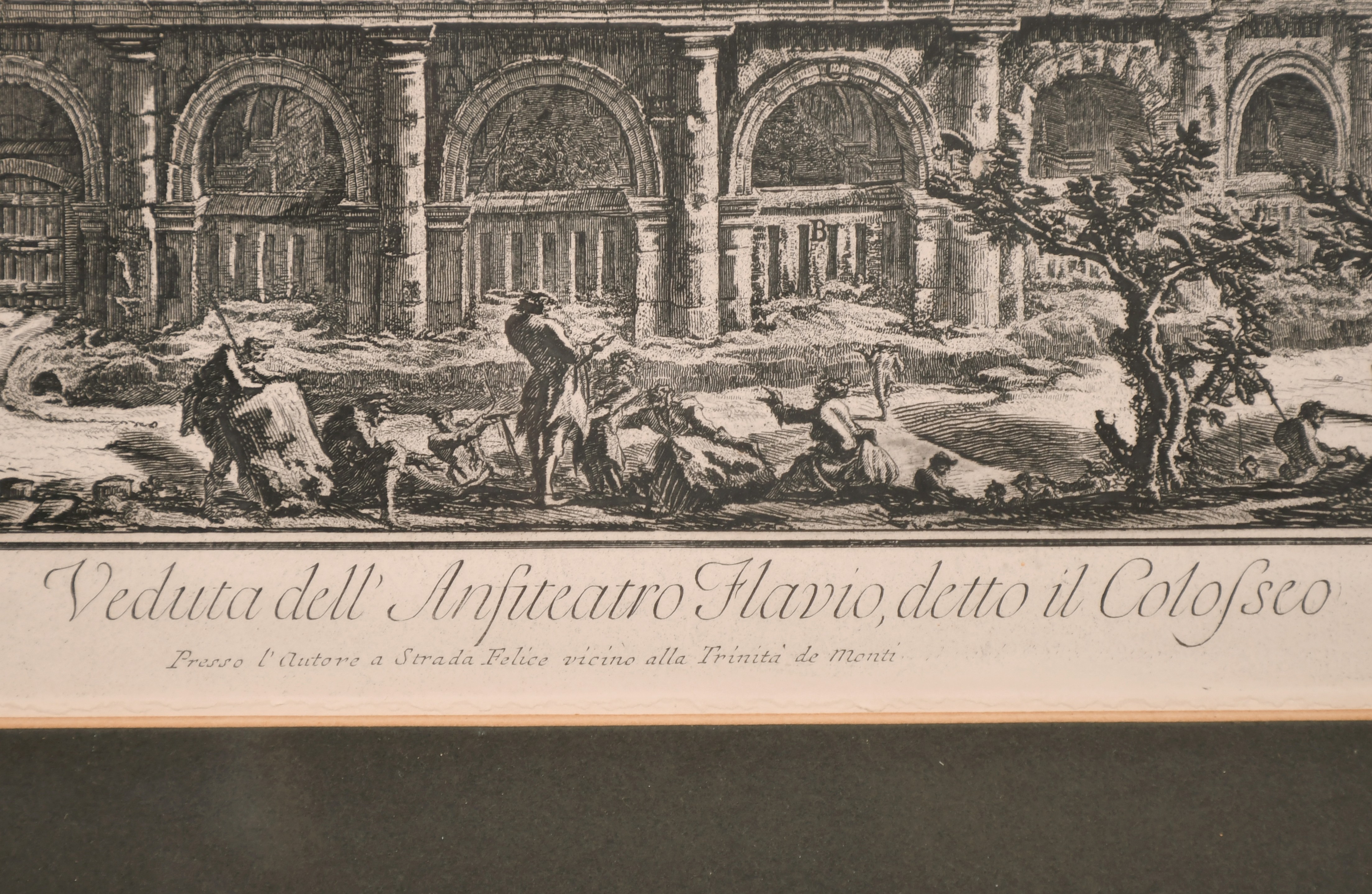 After Giovanni Battista Piranesi (1720-1778) Italian. “Veduta dell’Anfiteatro Flavio, detto il - Image 3 of 5