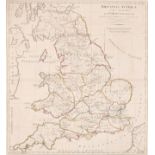 After John Horsley (1685-1732) British. “Britanniae Antiquae Tabula Geographica”, Map, Unframed 20.