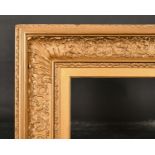 19th Century English School. A Gilt Composition Frame, rebate 36” x 20” (91.5 x 50.8cm)