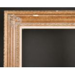 20th Century English School. A Gilt Composition Frame, with a fabric slip, rebate 35.5” x 23.75” (90