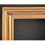 19th Century English School. A Hollow Gilt Frame, rebate 30.5” x 25.5” (77.5 x 64.7cm)