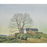 Cyril Walter Bion (1889-1976) Irish. “Evening Glow in Ireland”, Print in Colours, Signed in