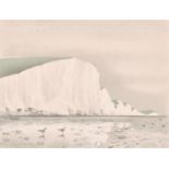 David Gentleman (1930- ) British. ‘White Cliffs of Dover’, Lithograph, Signed in Pencil, Unframed