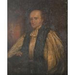 19th Century English School. “The Right Rev. Thomas Carr D.D. First Bishop of Bombay”, Oil on Panel,