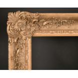 19th Century English School. A Gilt Composition Frame, with swept corners rebate 30” x 25” (76.2 x