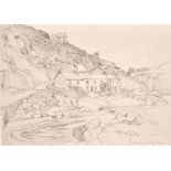 Samuel John Lamorna Birch (1869-1955) British. “Views in Lamorna Valley”, Postcard, Signed in