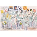 Raoul Dufy (1877-1953) French. “The Band, 1949”, Print, Published by School Prints Ltd, Unframed