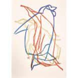 Lyle (20th- 21st Century) British. Three Penguins, Screenprint, Signed and Numbered 77/100 in