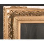 19th Century English School. A Gilt Composition Frame, with inset glass, rebate 25.5” x 16” (64.8