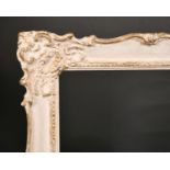 19th Century English School. A Gilt and White Painted Frame, rebate 19” x 15” (48.2 x 38.1cm)