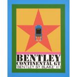 Peter Blake (1932- ) British. “Bentley (2016)”, Screenprint, Signed and Numbered 9/150 in Pencil,