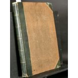 19th Century English School. A Blank Album with Leather Binding, Sheet size 21” x 14.5” (53.3 x 36.