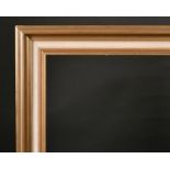 20th Century English School. A Gilt and Painted Frame, rebate 52.5" x 26" (133.4 x 66cm)