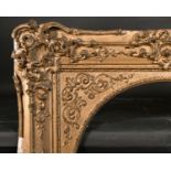 19th Century English School. A Fine Gilt Composition Frame, and swept centres and corners with