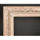 19th Century English School. A Carved Giltwood and Painted Frame, rebate 30” x 25” (76.2 x 63.5cm)