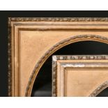 19th Century English School. A Gilt Composition Frame, Oval, rebate 30" x 25" (76.2 x 63.5cm) and