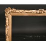 19th Century English School. A Gilt Composition Frame, rebate 42” x 18” (106.7 x 45.8cm)